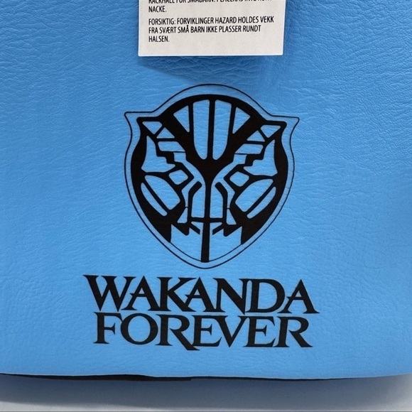 Disney Marvel Black Panther Wakanda Forever Loungefly Mini Backpack (NWT)
